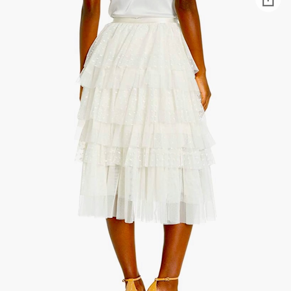 BCBG top and skirt